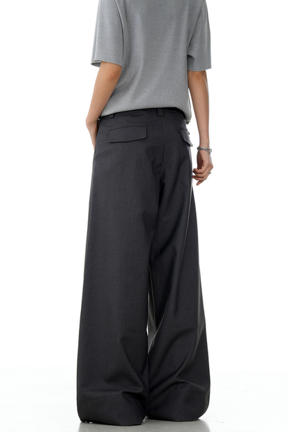 Straight Casual Trousers