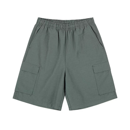 Multi-Pocket Military Cargo Shorts