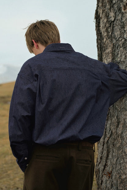 Washed Japanese Denim Shirt