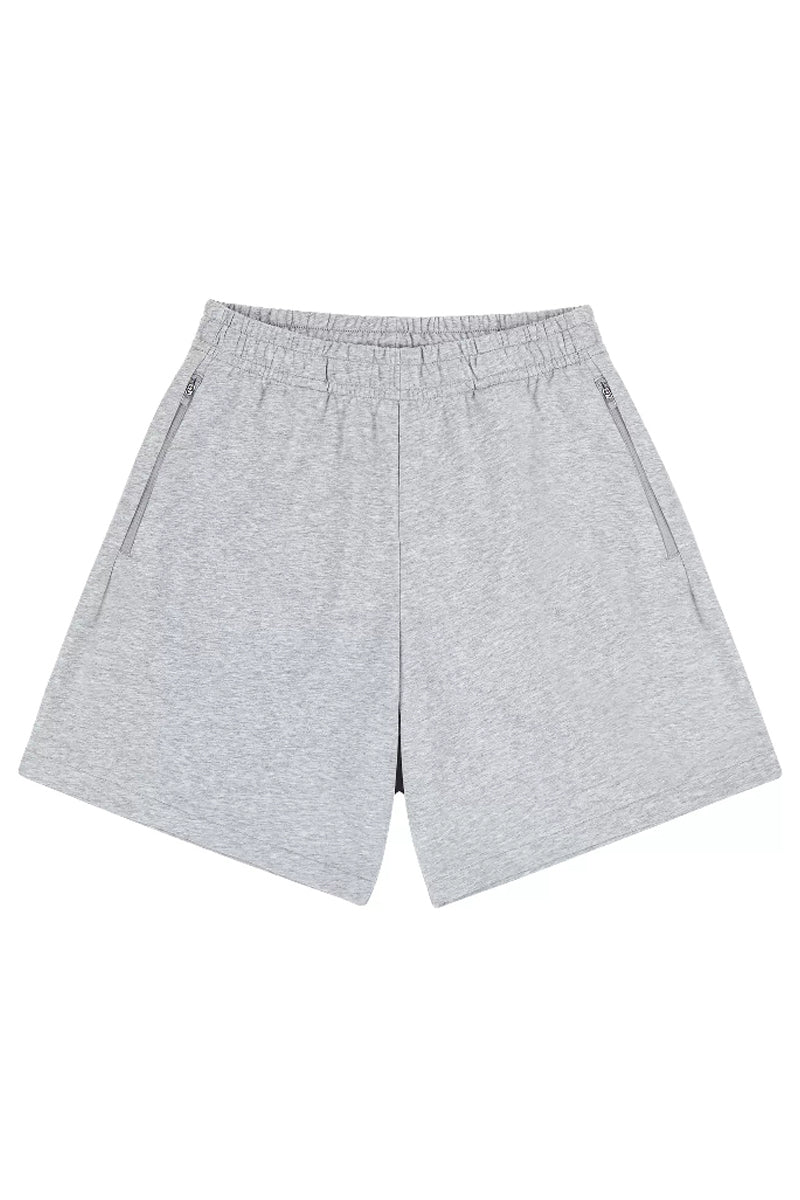 Zipper Pocket Casual Shorts