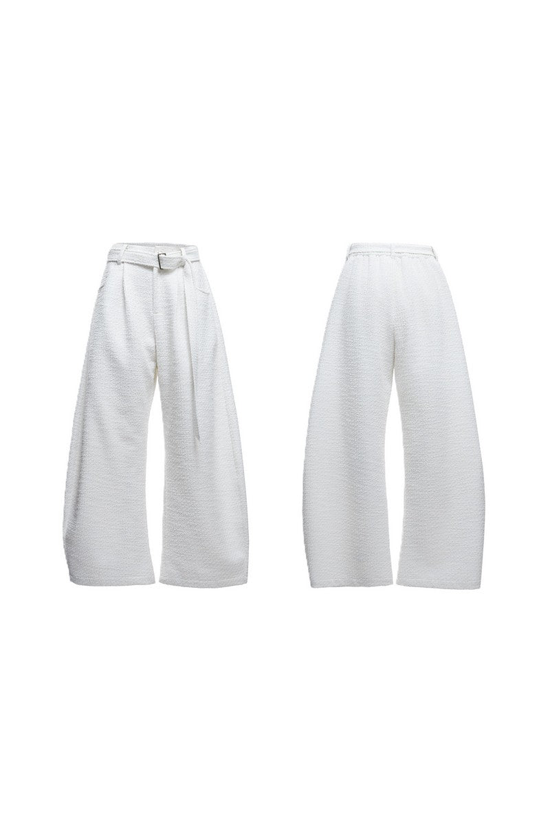 Textured Pearl Trousers