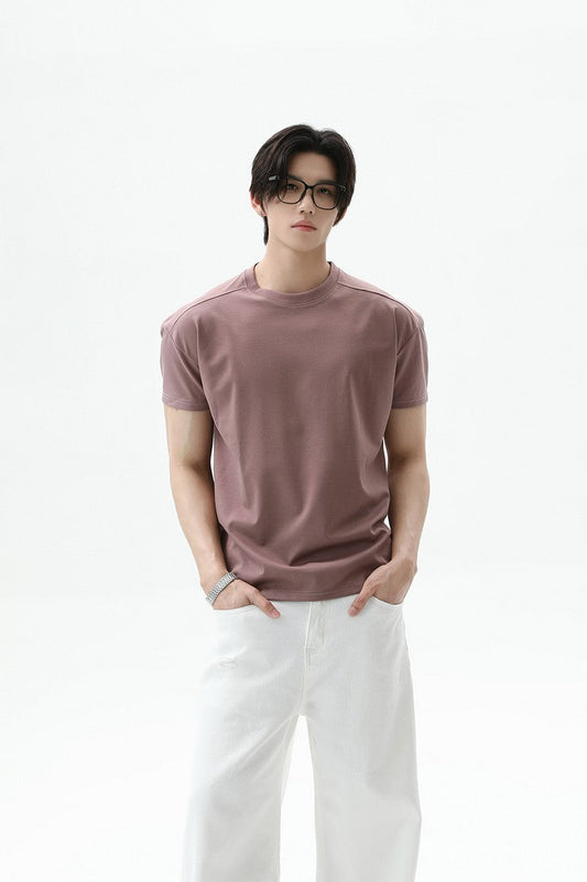 Tencel Boxy Fit Short Sleeve Tee