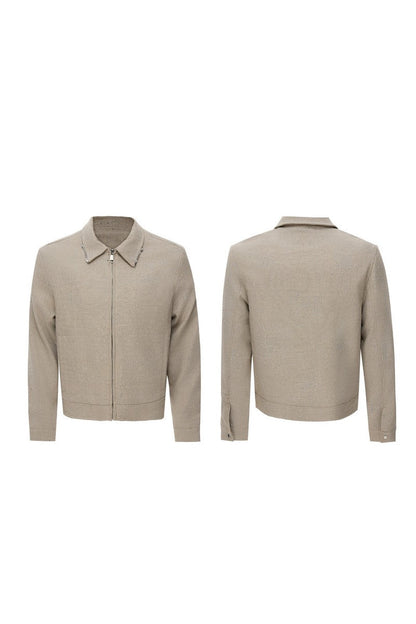 Rhinestone Sequin Cropped Jacket