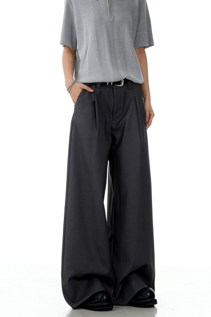 Straight Casual Trousers