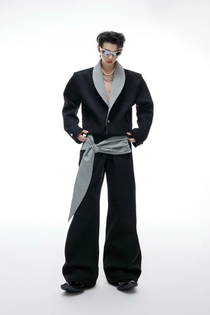 Houndstooth Bow Sweatpants