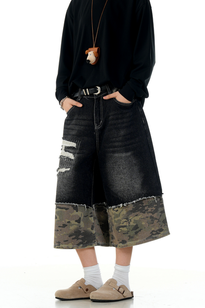 Camo Patch Jorts