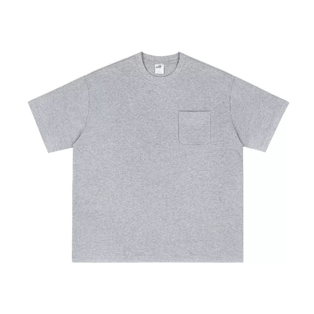 Oversized Pocket Cotton Tee