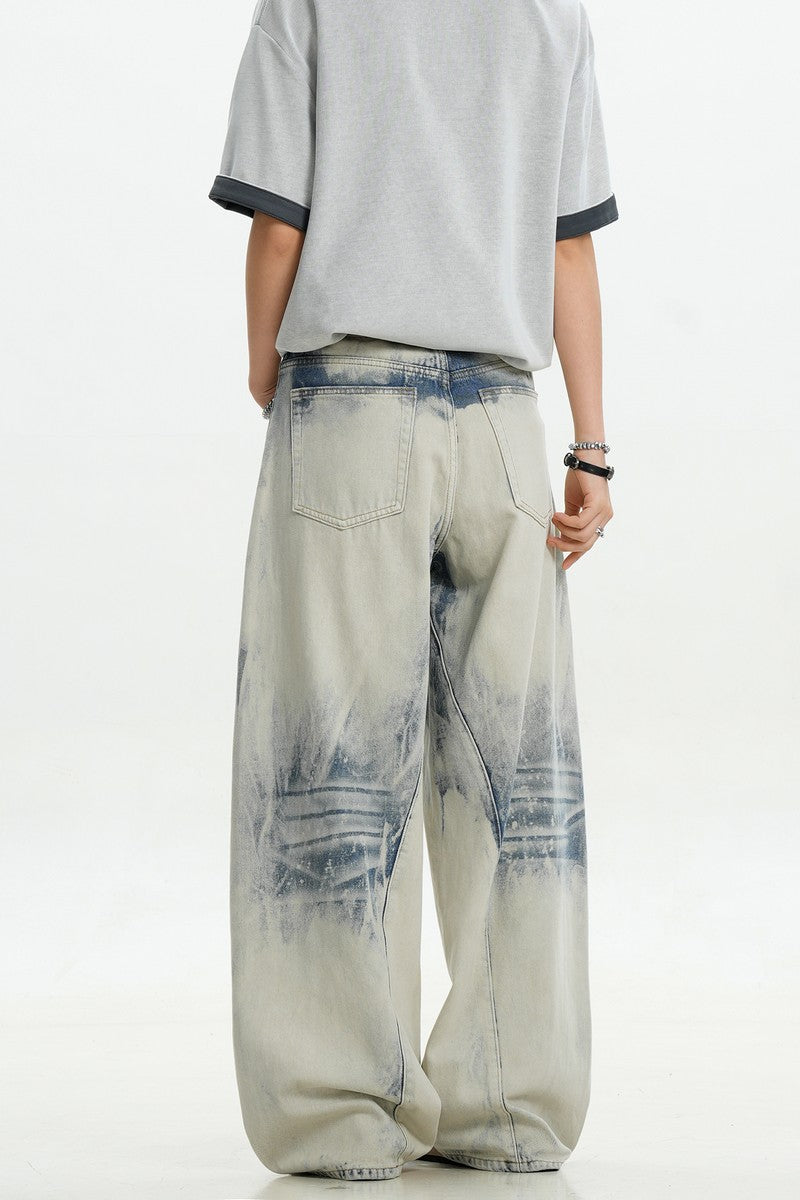 Gradient Cloud Blue Jeans