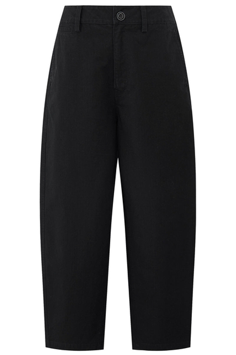 Vintage Cotton Banana Wide-Leg Pants