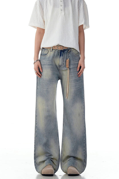 Haze Blue Whisker Jeans