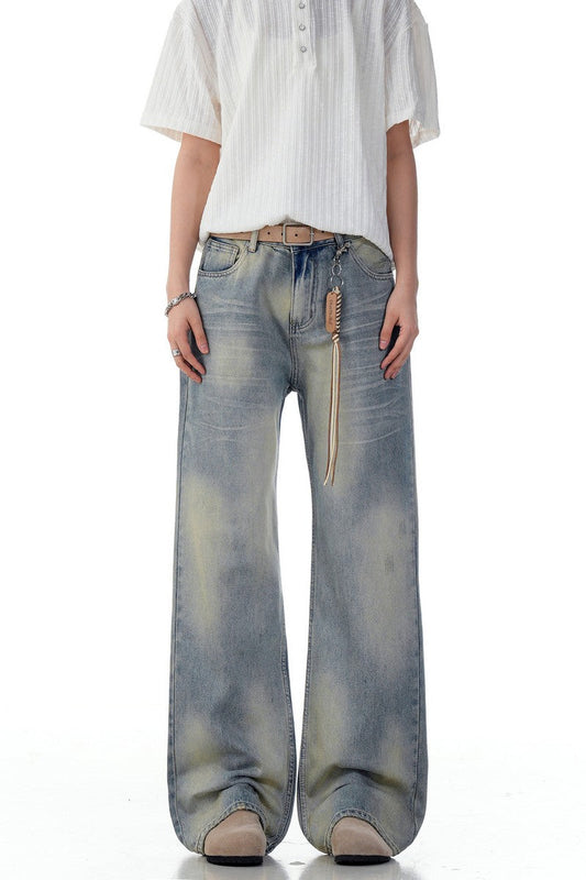 Haze Blue Whisker Jeans