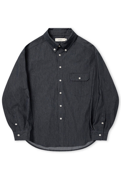 Washed Japanese Denim Shirt