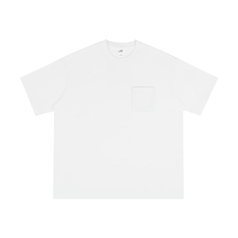 Oversized Pocket Cotton Tee