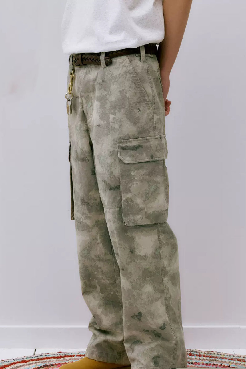 Bamboo Washed Cotton Ripstop Cargo Pants