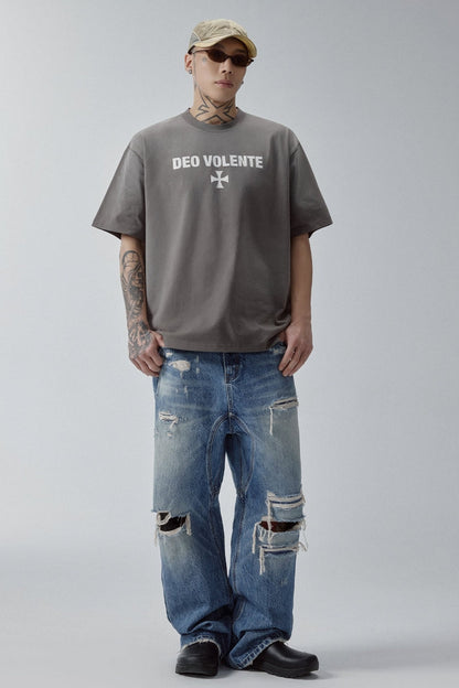 Vintage Ripped Jeans