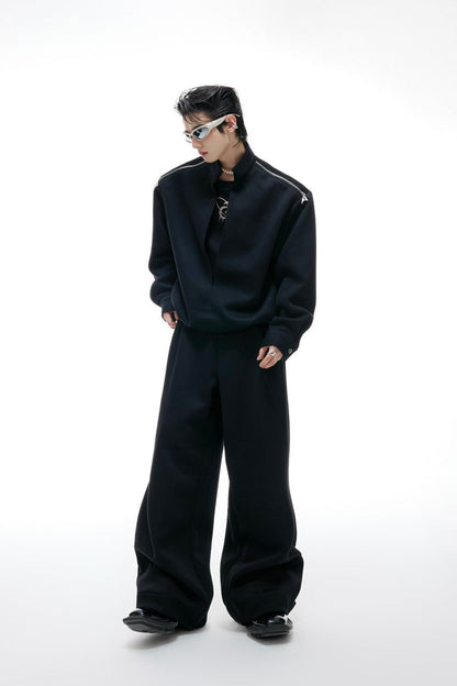Layered Loose Trackpants