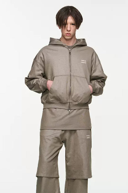 Logo Embroidered Tracksuit Hoodie