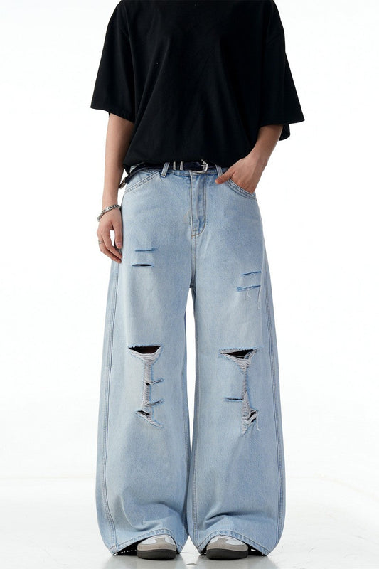 Blue Ripped Jeans