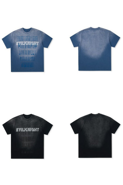 Vintage Washed Allover Print Tee