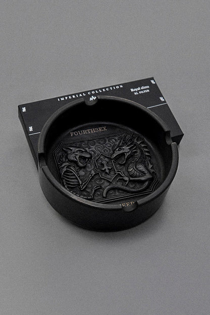 Laser Etched Dragon Ashtray
