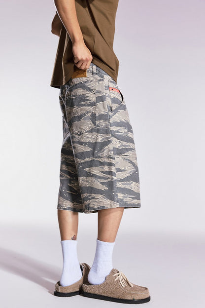 Camo Cargo Shorts