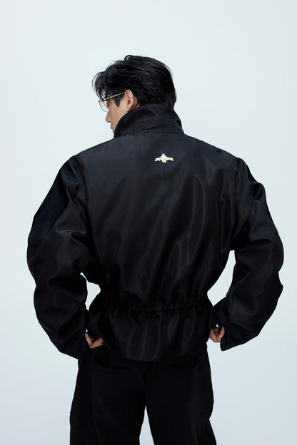 Glossy Cropped Jacket