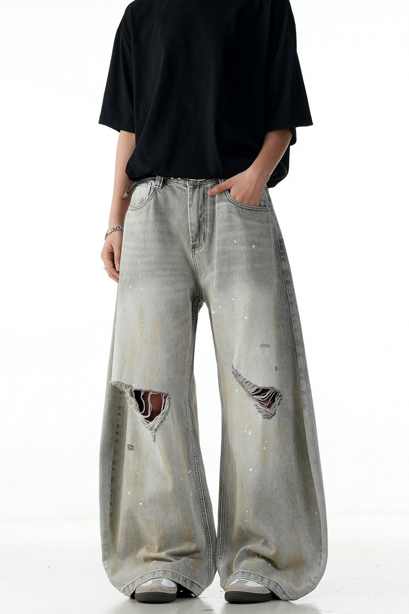 Paint Splatter Blade Jeans