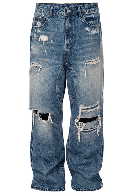 Vintage Ripped Jeans