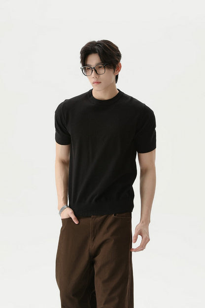 Vintage Knit Crewneck Tee