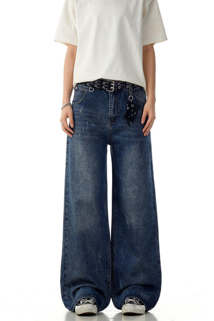 Blue Distressed Jeans