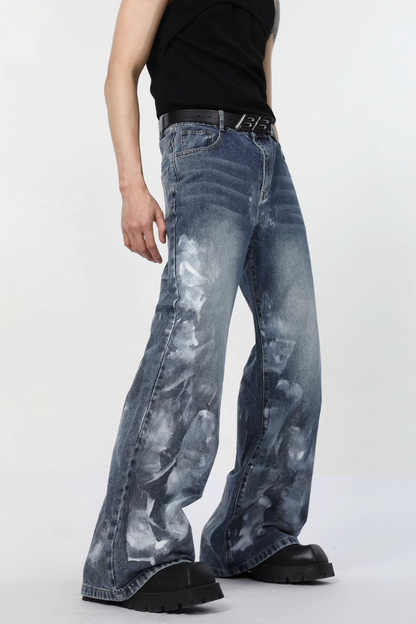 Painted Washed Jeans