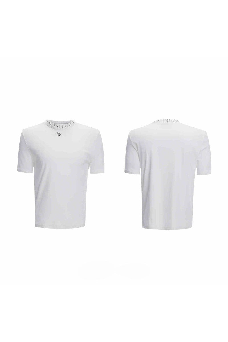 Modal Rhinestone Pearl Tee
