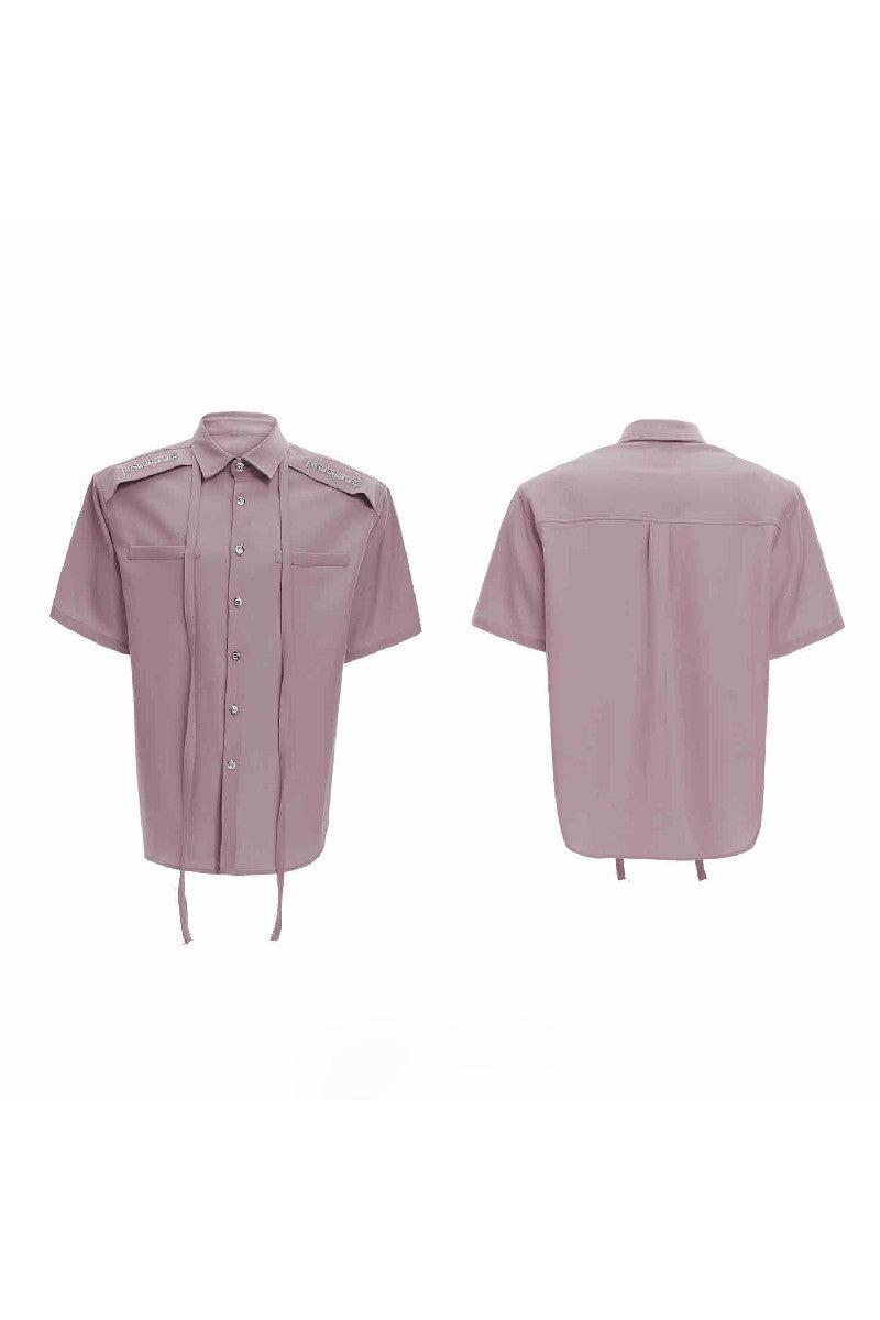 Ribbon Detail Shirt Tee