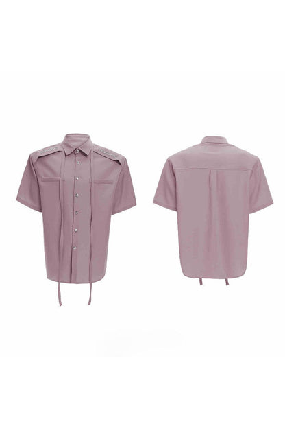 Ribbon Detail Shirt Tee