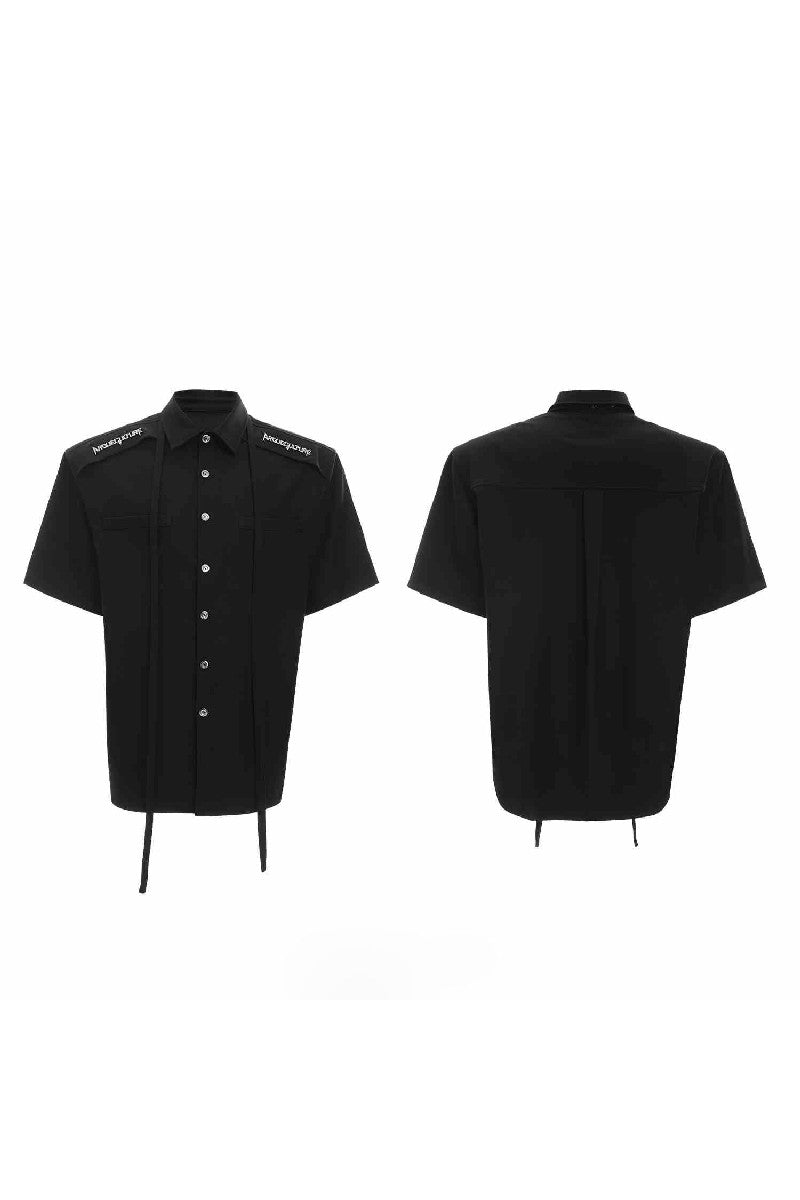 Ribbon Detail Shirt Tee