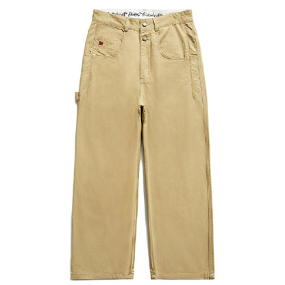 Loose Straight Cargo Pants