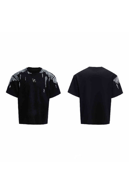 Sequin Irregular Luxe Tee