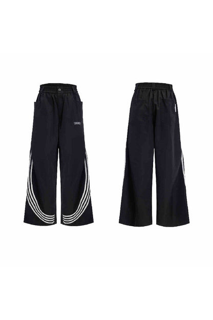 Striped Retro Track Pants
