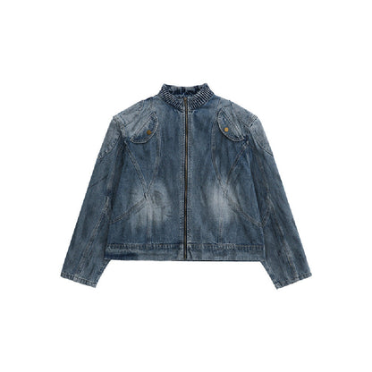 Vintage Washed Denim Jacket