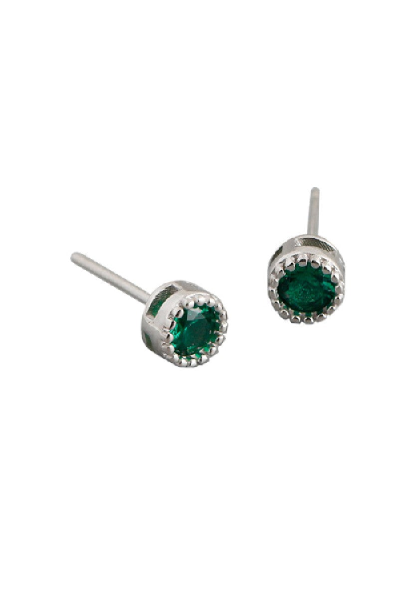 Colorful Hip Hop Stud Earrings