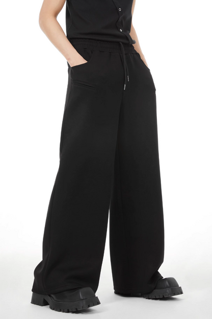 Straight Structure Sweatpants