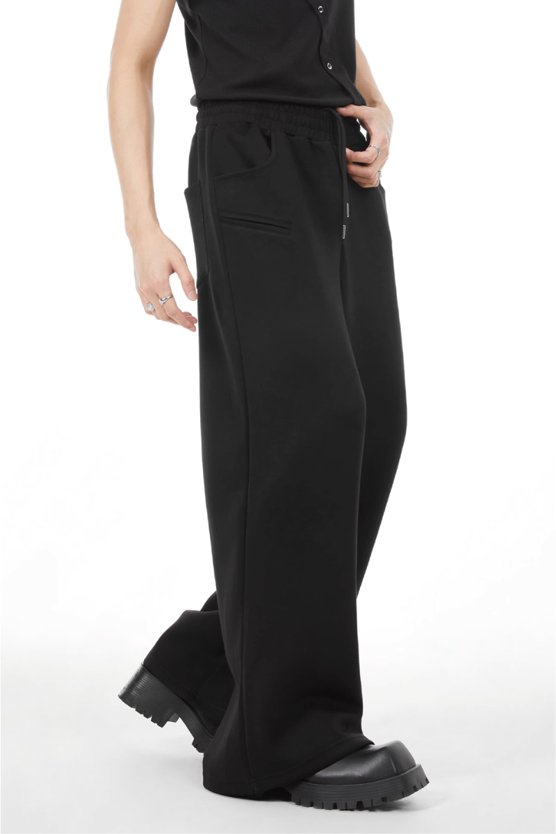 Straight Structure Sweatpants