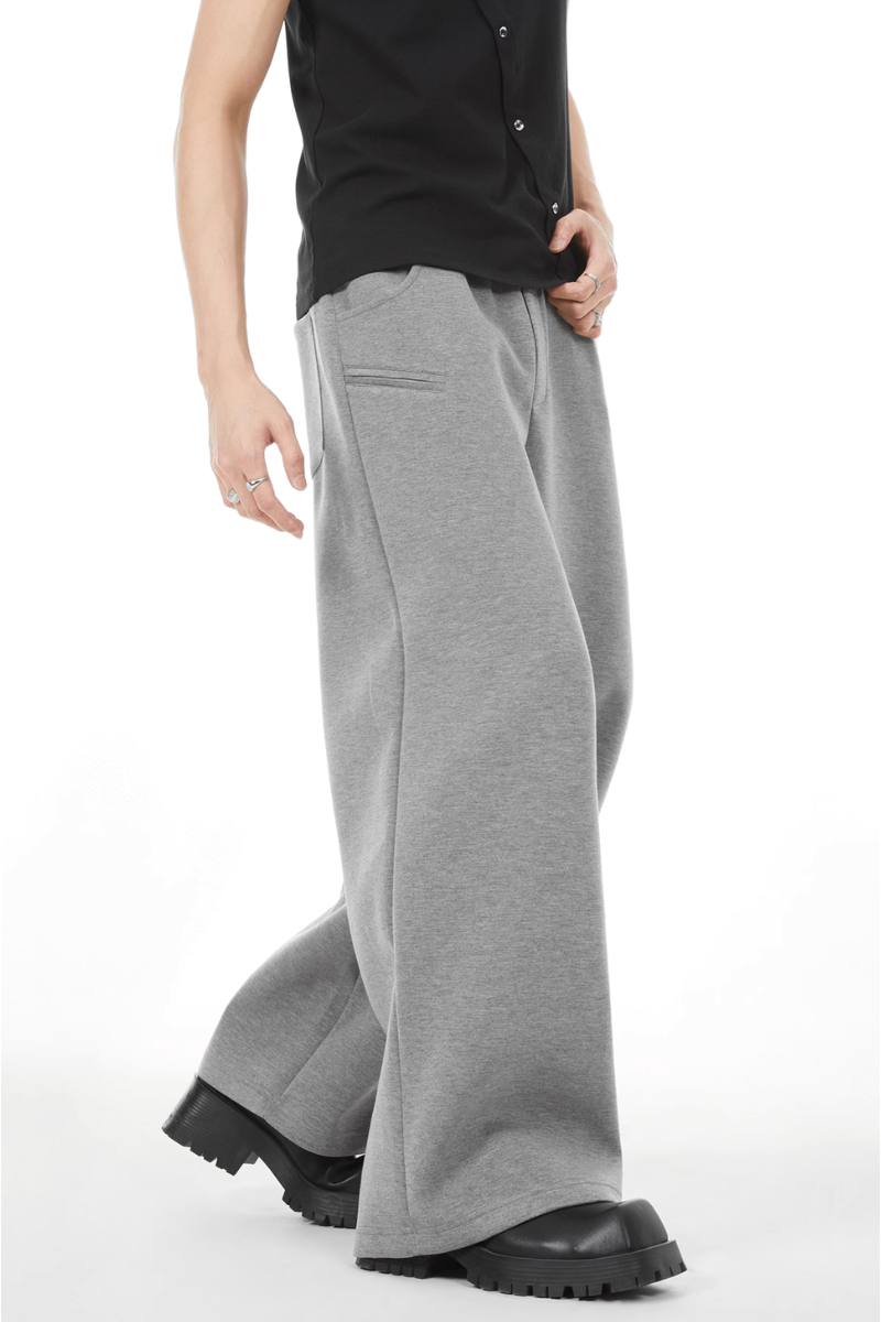 Straight Structure Sweatpants