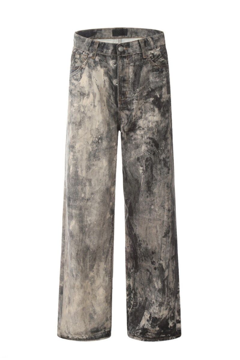 Low Waist Camo Jeans