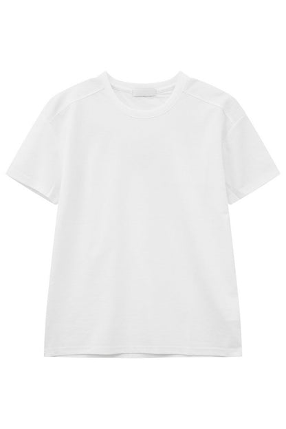 Tencel Boxy Fit Short Sleeve Tee