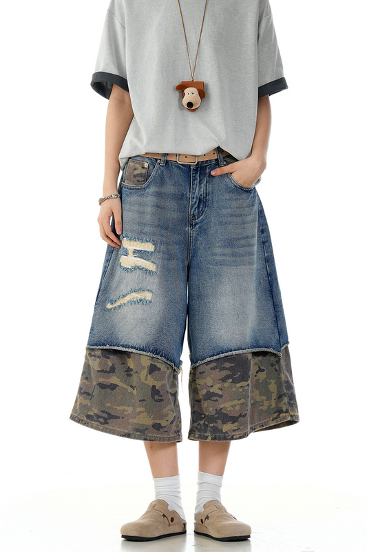 Camo Patch Jorts