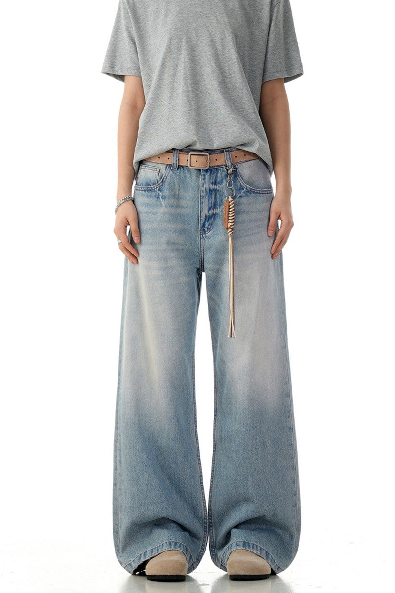 Haze Blue Whisker Jeans