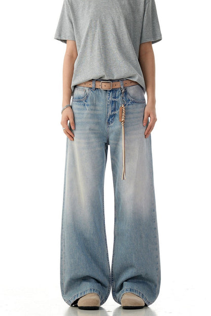 Haze Blue Whisker Jeans