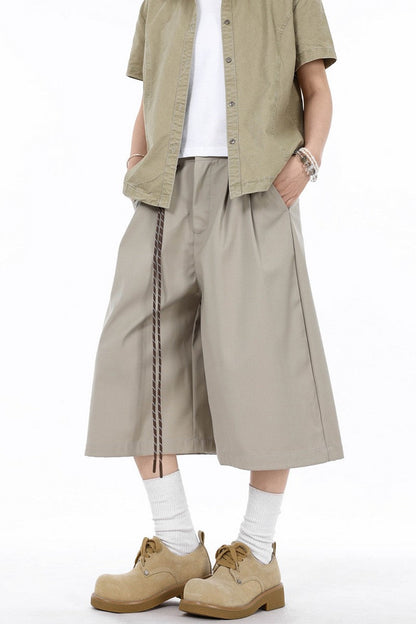 Apricot Pleated Shorts