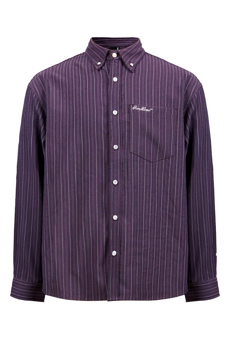 Striped Cleanfit Shirt Jacket